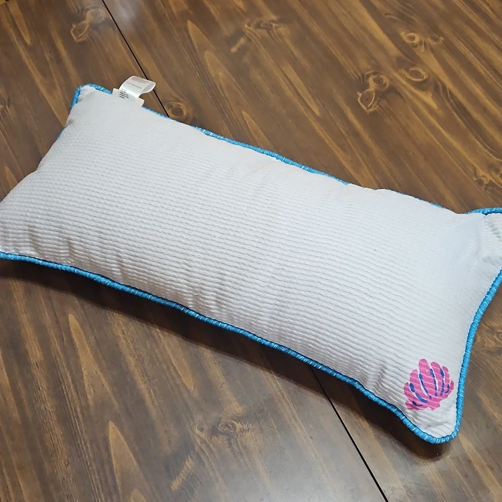 Anthropologie Multicolor Mermaid Accent Pillow